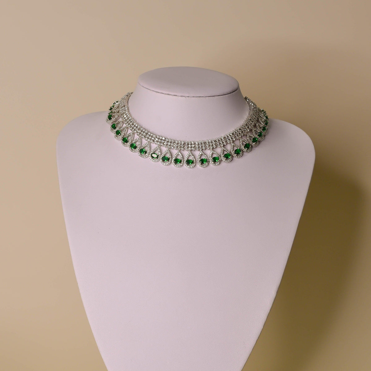 Chloe American diamond set - Dastaan the Label