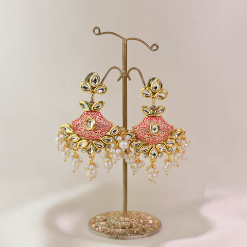 Joushan Earrings ~ Vermillion