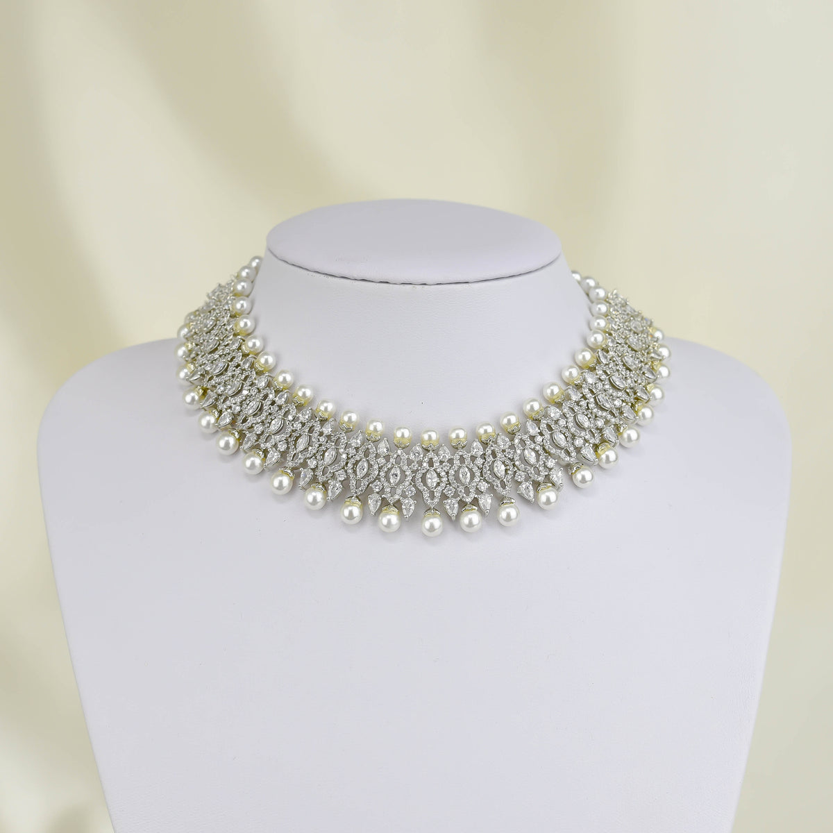 Eliza American diamond set (with bracelet) - Dastaan the Label